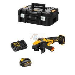 Mini-Smerigliatrice DeWALT DCG409T1 (1 x 18V/54V 6,0 Ah + DCB116 + TSTAK II)