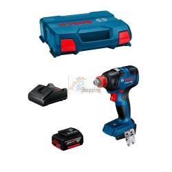 Avvitatore a massa battente BOSCH GDX 18V-200 (1 x 4,0 Ah + GAL18V-20 + L-Case)