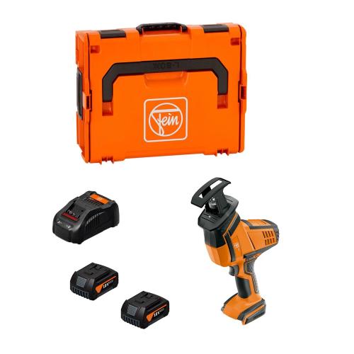Sega a gattuccio FEIN ASAS 18-21 K AS (2 x 5,0 Ah + GAL1880CV + L-Boxx 136)