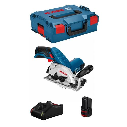 Sega Circolare BOSCH GKS 12V-26 (1 x 3,0 Ah + GAL12V-40 + L-Boxx 136)