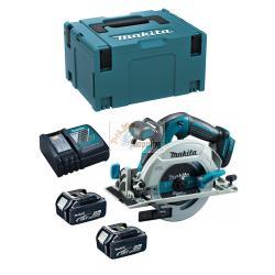 Sega Circolare MAKITA DHS680RTJ (2 x 5,0 Ah + DC18RC + MAKPAC 3)