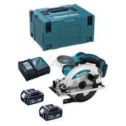 Sega Circolare MAKITA DSS610RTJ (2 x 5,0 Ah + DC18RC + MAKPAC 3)