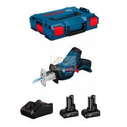 Sega Universale BOSCH GSA 12V-14 (2 x 6,0 Ah + GAL12V-40 + L-Boxx 102)