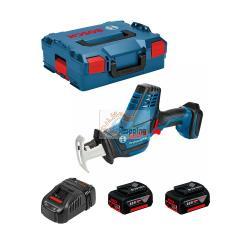 Sega Universale BOSCH GSA 18 V-LI C (2 x 5,0 Ah + GAL1880CV + L-Boxx 136)