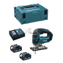 Seghetto Alternativo  MAKITA DJV180RTJ (2 x 5,0 Ah + DC18RC + MAKPAC 2)