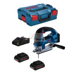 Seghetto Alternativo BOSCH GST 18V-155 BC (2 x 4,0 Ah ProCORE + GAL18V-40 + L-Boxx 136)
