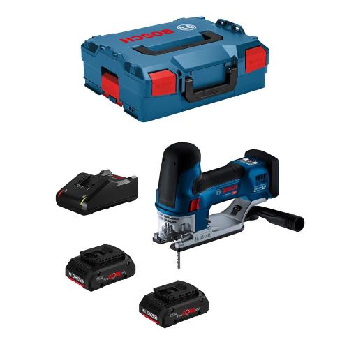 Seghetto Alternativo BOSCH GST 18V-155 SC (2 x 4,0 Ah ProCORE + GAL18V-40 + L-Boxx 136)
