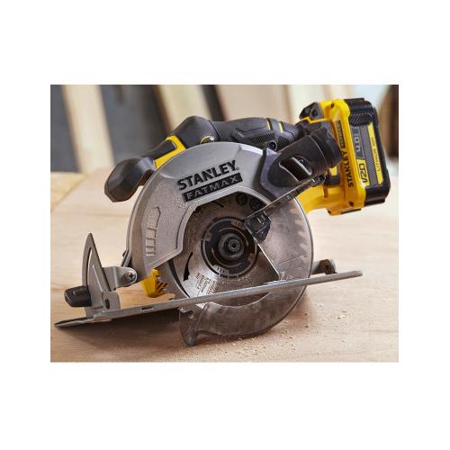 Sega Circolare STANLEY FatMax SFMCS500D2T (2 x 2,0 Ah + Caricabatteria + TSTAK VI)