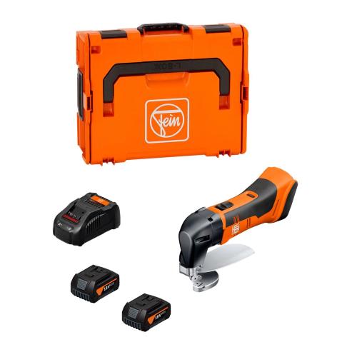 Cesoia per lamiera FEIN ABLS 18 1.6 E AS (2 x 5,0 Ah + GAL1880CV + L-Boxx 136)