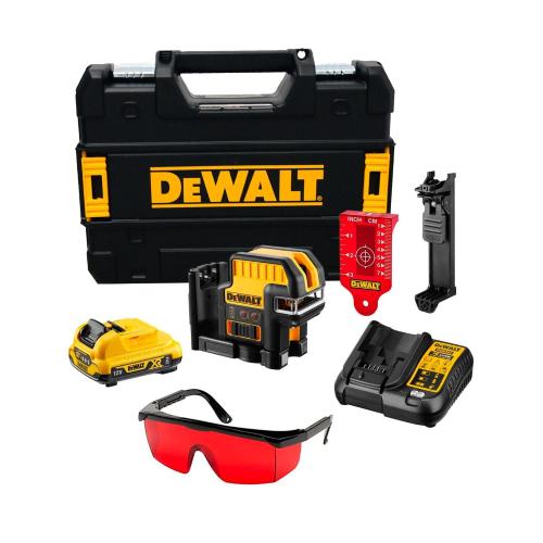 Laser Autolivellante DeWALT DCE0822D1R (1 x 2,0 h + DCB107 +  TSTAK II)