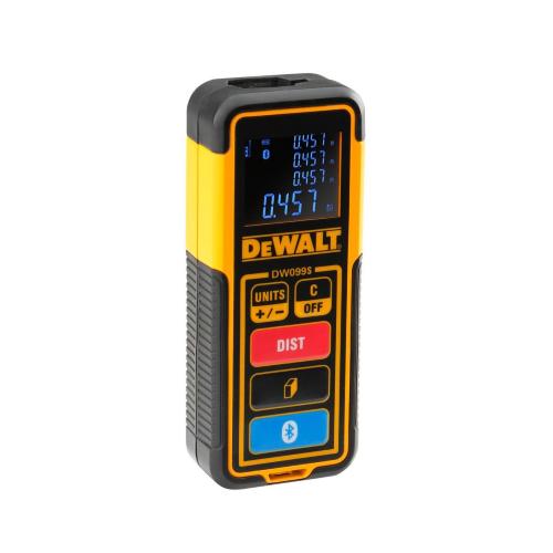 Misuratore Laser Bluetooth DeWALT DW099S (30 m)