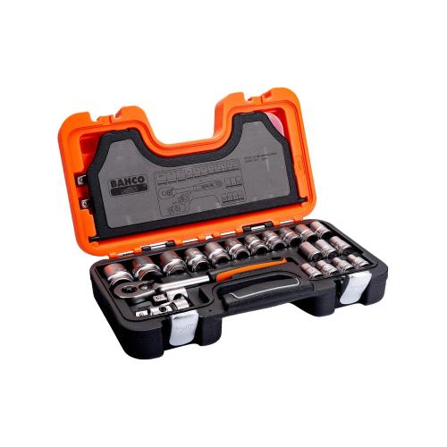 Set di bussole attacco quadro 1/2" BAHCO S240 (24 pezzi)