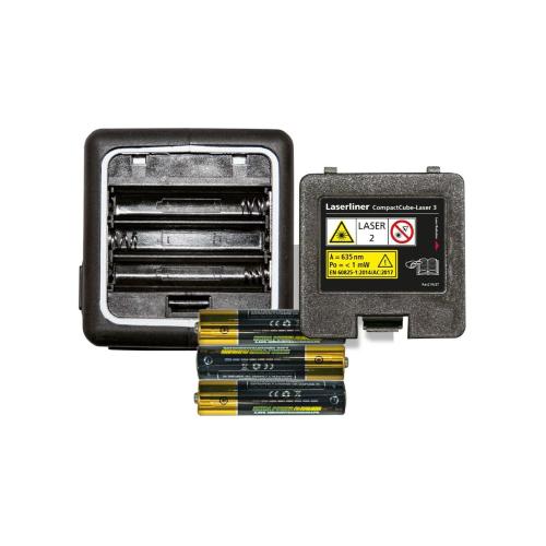 Laser a linee intersecanti rosso LASERLINER 036.150A - CompactCube-Laser 3