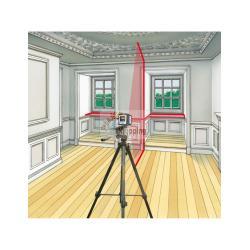 Laser a linee intersecanti rosso LASERLINER 036.150A - CompactCube-Laser 3