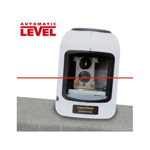 Laser a linee intersecanti rosso LASERLINER 081.114A - SmartCross-Laser Set 150 cm