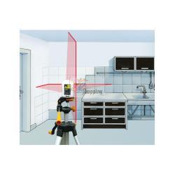 Laser a linee intersecanti rosso LASERLINER 081.114A - SmartCross-Laser Set 150 cm