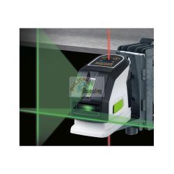 Laser a linee intersecanti verde LASERLINER 031.390A - MasterCross-Laser 2GP