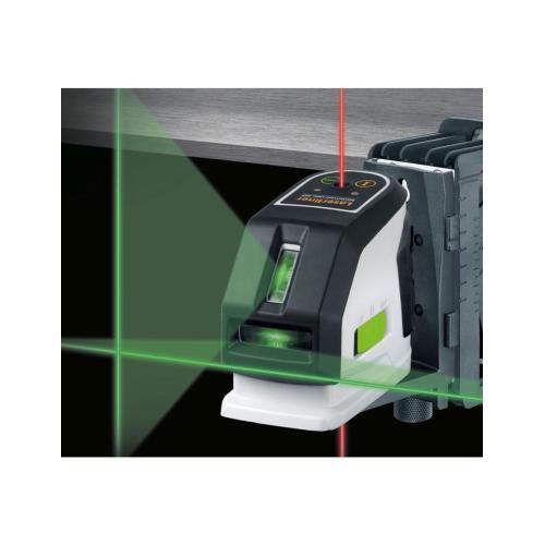 Laser a linee intersecanti verde LASERLINER 031.390A - MasterCross-Laser 2GP