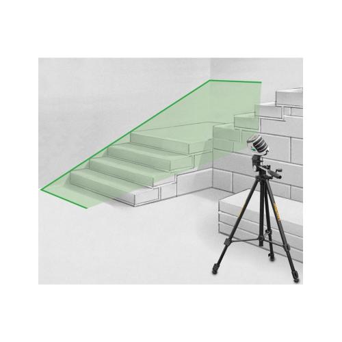 Laser a linee intersecanti verde LASERLINER 031.390A - MasterCross-Laser 2GP