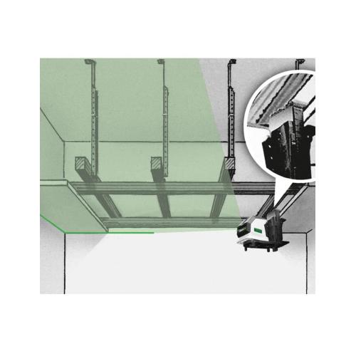 Laser a linee intersecanti verde LASERLINER 031.390A - MasterCross-Laser 2GP