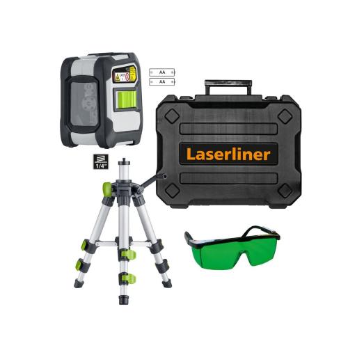 Laser a linee intersecanti verde LASERLINER 081.143A - CompactCross-Laser Pro