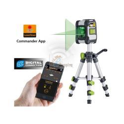 Laser a linee intersecanti verde LASERLINER 081.143A - CompactCross-Laser Pro