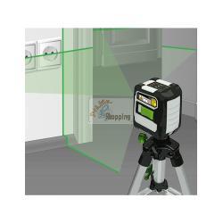 Laser a linee intersecanti verde LASERLINER 081.143A - CompactCross-Laser Pro