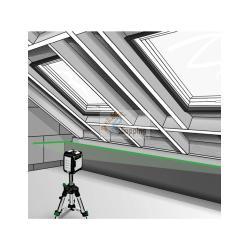 Laser a linee intersecanti verde LASERLINER 081.143A - CompactCross-Laser Pro