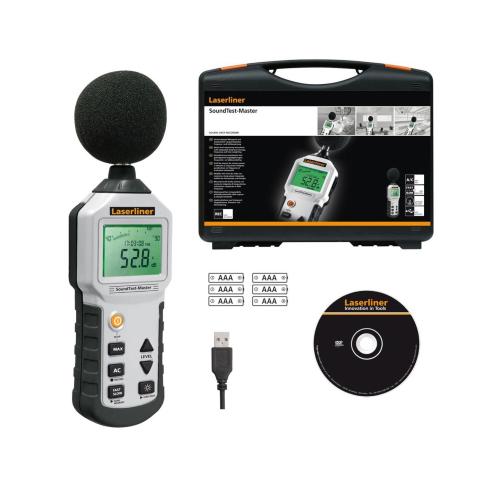 Misuratore del livello sonoro LASERLINER 082.070A - SoundTest-Master