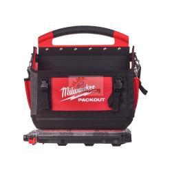 PACKOUT™ Borse portautensili aperte Milwaukee 40 cm + PACKOUT™ Compact Slim Organiser Milwaukee