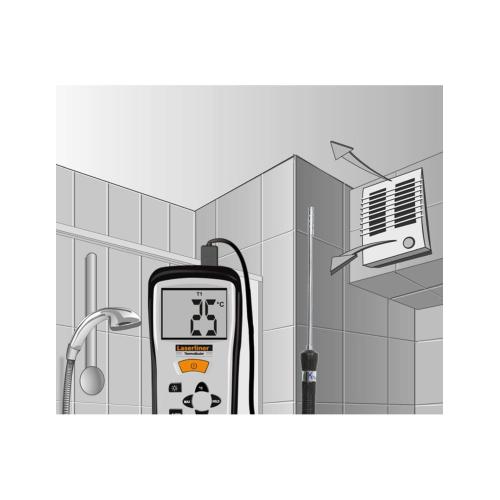 Sensore di temperatura tipo K LASERLINER 082.435A - ThermoSensor Air