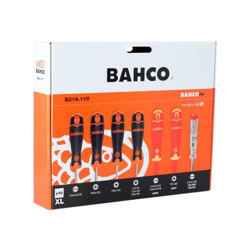 Set di 10 cacciavite BahcoFit BAHCO B219.110