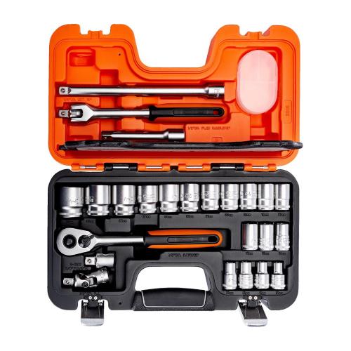 Set di bussole attacco quadro 1/2" BAHCO S240 (24 pezzi)