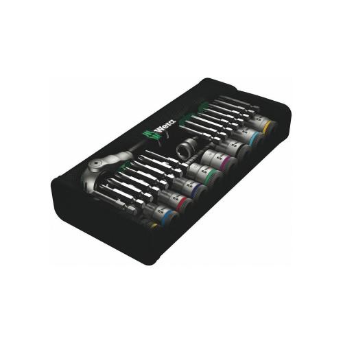 Set di bussole e inserti per avvitare 3/8" WERA 8100 SB 9 Zyklop Speed Imp 3/8" (29 pezzi)