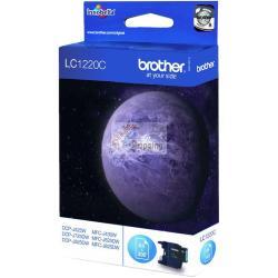 ORIGINALE Brother Cartuccia d'inchiostro ciano LC1220C LC-1220 ~300 Pagine mod.  LC1220C LC-1220 EAN 4977766696364