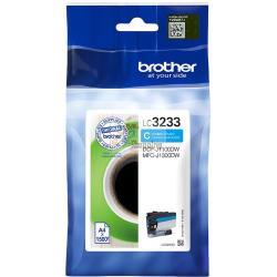ORIGINALE Brother Cartuccia d'inchiostro ciano LC3233C LC-3233C ~1500 Pagine mod.  LC3233C LC-3233C EAN 4977766787253