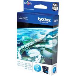 ORIGINALE Brother Cartuccia d'inchiostro ciano LC985C LC-985 ~260 Pagine mod.  LC985C LC-985 EAN 4977766675420