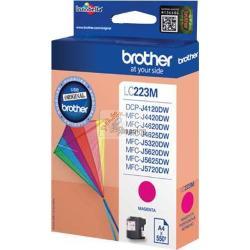 ORIGINALE Brother Cartuccia d'inchiostro magenta LC223M LC-223 ~550 Pagine 5,9ml mod.  LC223M LC-223 EAN 4977766735919