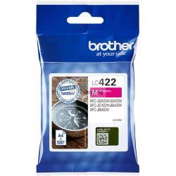 ORIGINALE Brother Cartuccia d'inchiostro magenta LC422M LC-422M ~550 Pagine mod.  LC422M LC-422M EAN 4977766815567