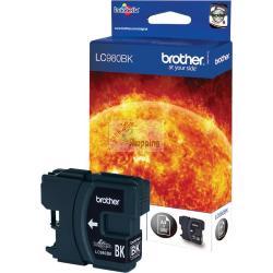 ORIGINALE Brother Cartuccia d'inchiostro nero LC980BK LC-980 ~300 Pagine mod.  LC980BK LC-980 EAN 4977766659567