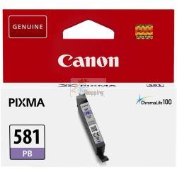 ORIGINALE Canon Cartuccia d'inchiostro Blu CLI-581pb 2107C001 ~1660 Pagine 5,6ml mod.  CLI-581pb 2107C001 EAN 4549292087123