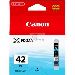 ORIGINALE Canon Cartuccia d'inchiostro ciano CLI-42pc 6388B001 ~292 Pagine 13ml mod.  CLI-42pc 6388B001 EAN 4960999901824