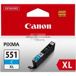 ORIGINALE Canon Cartuccia d'inchiostro ciano CLI-551C XL 6444B001 ~665 Pagine 11ml Cartuccie d´inchiostro mod.  CLI-551C XL 6444B001 EAN 4960999904931