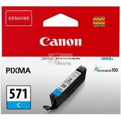 ORIGINALE Canon Cartuccia d'inchiostro ciano CLI-571c 0386C001 ~173 Pagine 6,5ml mod.  CLI-571c 0386C001 EAN 4549292032949
