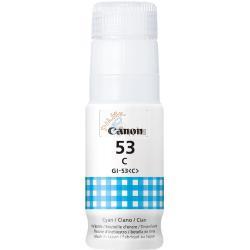 ORIGINALE Canon Cartuccia d'inchiostro ciano GI-53c 4673C001 ~8000 Pagine 60ml Serbatoio d'inchiostro GI-53C Ciano mod.  GI-53c 4673C001 EAN 4549292178890