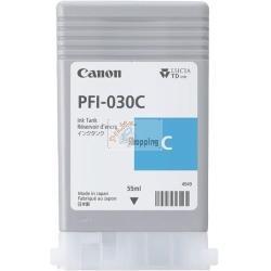 ORIGINALE Canon Cartuccia d'inchiostro ciano PFI-030C 3490C001 55ml mod.  PFI-030C 3490C001 EAN 4549292132939
