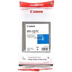 ORIGINALE Canon Cartuccia d'inchiostro ciano PFI-107c 6706B001 130ml mod.  PFI-107c 6706B001 EAN 4960999910956