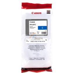 ORIGINALE Canon Cartuccia d'inchiostro ciano PFI-207c 8790B001 300ml mod.  PFI-207c 8790B001 EAN 4549292000221