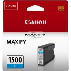 ORIGINALE Canon Cartuccia d'inchiostro ciano PGI-1500c 9229B001 ~300 Pagine 4,5ml mod.  PGI-1500c 9229B001 EAN 4549292004557