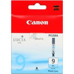 ORIGINALE Canon Cartuccia d'inchiostro ciano PGI-9pc 1038B001 ~1150 Pagine 14ml mod.  PGI-9pc 1038B001 EAN 4960999357256